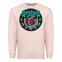 Pale Pink vancouver grizzlie retro Premium Sweatshirt - linhVisuals