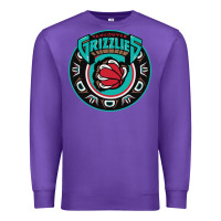Purple vancouver grizzlie retro Premium Sweatshirt - linhVisuals