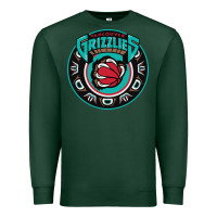 Sports Green vancouver grizzlie retro Premium Sweatshirt - linhVisuals