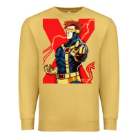 Antique Gold cyclops 4 Premium Sweatshirt - linhVisuals