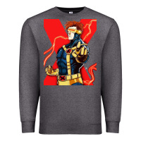 Charcoal Heather cyclops 4 Premium Sweatshirt - linhVisuals