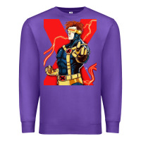 Purple cyclops 4 Premium Sweatshirt - linhVisuals
