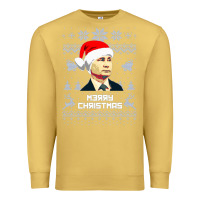 Antique Gold vladimir putin merry christmas Premium Sweatshirt - linhVisuals