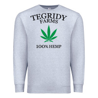 Heather Grey tegridy farms Premium Sweatshirt - linhVisuals