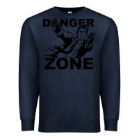 Navy archer danger zone Premium Sweatshirt - linhVisuals