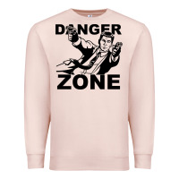 Pale Pink archer danger zone Premium Sweatshirt - linhVisuals
