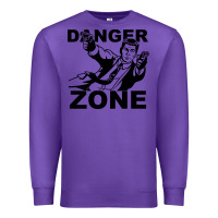Purple archer danger zone Premium Sweatshirt - linhVisuals