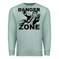 Seafoam archer danger zone Premium Sweatshirt - linhVisuals