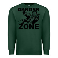 Sports Green archer danger zone Premium Sweatshirt - linhVisuals