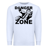 White archer danger zone Premium Sweatshirt - linhVisuals