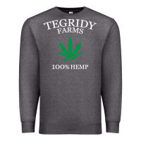 Charcoal Heather tegridy farms Premium Sweatshirt - linhVisuals