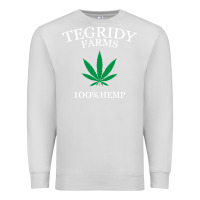 Dove Grey tegridy farms Premium Sweatshirt - linhVisuals