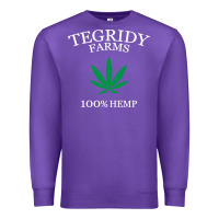 Purple tegridy farms Premium Sweatshirt - linhVisuals