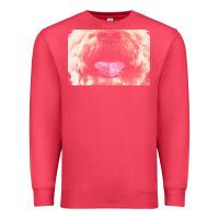 Cardinal labradoodle t  shirtfunny labradoodle face mask funny dog mouth t  shi Premium Sweatshirt - linhVisuals
