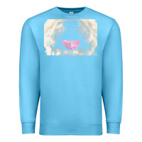 Ocean Blue labradoodle t  shirtfunny labradoodle face mask funny dog mouth t  shi Premium Sweatshirt - linhVisuals