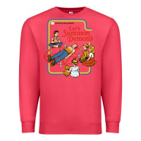 Cardinal let's summon demons Premium Sweatshirt - linhVisuals