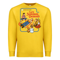 Lemon let's summon demons Premium Sweatshirt - linhVisuals