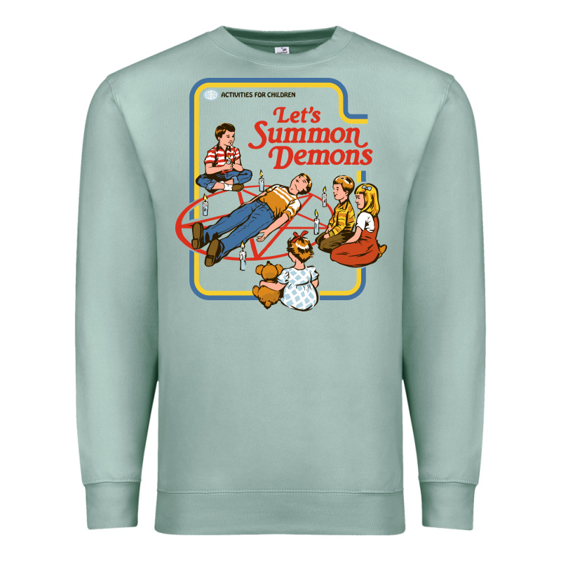 Let's Summon Demons Premium Sweatshirt by linhVisuals | Teevron