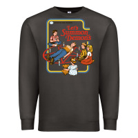 Smoke let's summon demons Premium Sweatshirt - linhVisuals