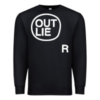 Black outlier Premium Sweatshirt - linhVisuals