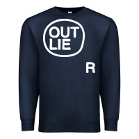 Navy outlier Premium Sweatshirt - linhVisuals