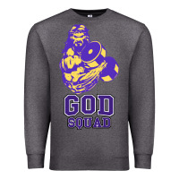 Charcoal Heather kelvins god squad strong Premium Sweatshirt - linhVisuals