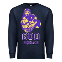 Navy kelvins god squad strong Premium Sweatshirt - linhVisuals