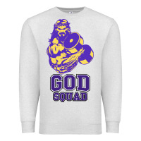 Oatmeal Heather kelvins god squad strong Premium Sweatshirt - linhVisuals