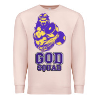 Pale Pink kelvins god squad strong Premium Sweatshirt - linhVisuals
