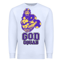 White kelvins god squad strong Premium Sweatshirt - linhVisuals