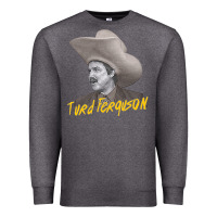 Charcoal Heather turd retro snl celebrity Premium Sweatshirt - linhVisuals