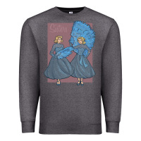 Charcoal Heather sisters    white christmas Premium Sweatshirt - linhVisuals