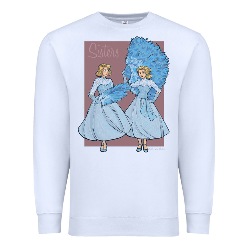 Sisters    White Christmas Premium Sweatshirt by linhVisuals | Teevron