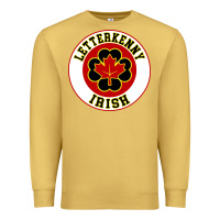 Antique Gold letterkenny irish shoresy shamrock Premium Sweatshirt - linhVisuals
