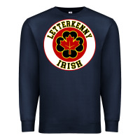 Navy letterkenny irish shoresy shamrock Premium Sweatshirt - linhVisuals