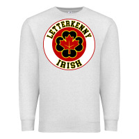Oatmeal Heather letterkenny irish shoresy shamrock Premium Sweatshirt - linhVisuals