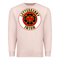 Pale Pink letterkenny irish shoresy shamrock Premium Sweatshirt - linhVisuals