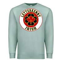 Seafoam letterkenny irish shoresy shamrock Premium Sweatshirt - linhVisuals