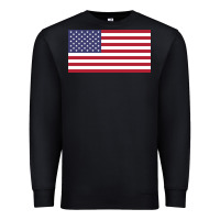 Black american flag Premium Sweatshirt - linhVisuals