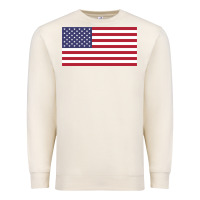 Sandshell american flag Premium Sweatshirt - linhVisuals