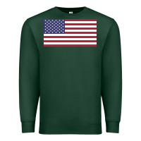 Sports Green american flag Premium Sweatshirt - linhVisuals