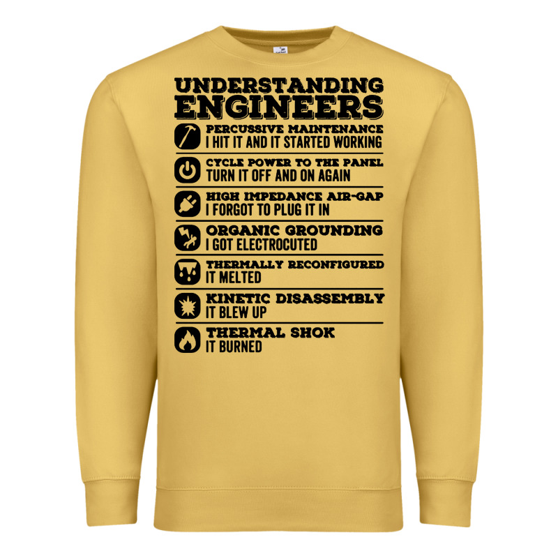 Understanding Engineers Funny Premium Sweatshirt by linhVisuals | Teevron