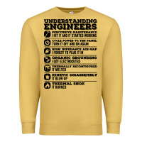 Antique Gold understanding engineers funny Premium Sweatshirt - linhVisuals