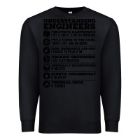 Black understanding engineers funny Premium Sweatshirt - linhVisuals