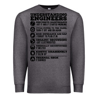 Charcoal Heather understanding engineers funny Premium Sweatshirt - linhVisuals