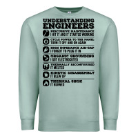 Seafoam understanding engineers funny Premium Sweatshirt - linhVisuals