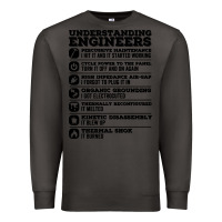 Smoke understanding engineers funny Premium Sweatshirt - linhVisuals