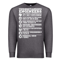 Charcoal Heather understanding engineers funny Premium Sweatshirt - linhVisuals