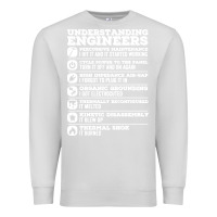 Dove Grey understanding engineers funny Premium Sweatshirt - linhVisuals
