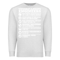 Oatmeal Heather understanding engineers funny Premium Sweatshirt - linhVisuals